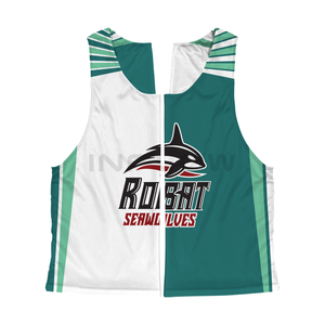 Uniforme de lacrosse personnalisé style populaire pour jeunes et adultes, maillot de lacrosse dos nu avec short, uniforme de football américain - Product Image 5