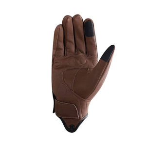 Premium % Leather Custom Waterproof <b>Touch</b> <b>Screen</b> Full Finger Unisex Motorbike <b>Gloves</b> High Quality Reasonable Price Solid - Product Image 4