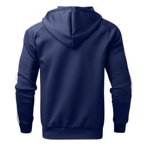 Tendances du moment : Ensembles de sport d'hiver écologiques pour l'entraînement et le jogging, comprenant des sweats à capuche imprimés à fermeture éclair et des pantalons de survêtement rayés, grandes tailles - Product Image 4