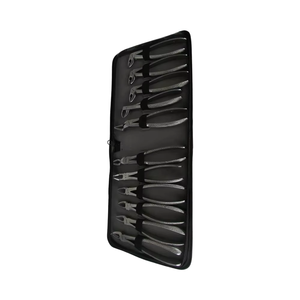 Manual Dental Orthodontic <b>Pliers</b> Holder Stainless Steel <b>Set</b> in Leather Bag Reusable Lightweight - Product Image 5
