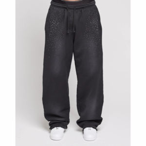 Pantalones Anchos de Diseñador Americano, Moda Urbana, Estampado Splash, Vintage, Pantalones Deportivos Coral para Hombre, Estilo Hip Hop - Product Image 3