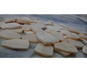 Colgante de colmillo de mamut a la moda hecho a mano, último diseño chapado tallado religioso estilo clásico, encanto con perla diamante - Product Image 3