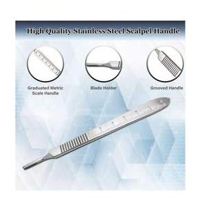 Juego de Instrumentos de Disección para Estudiantes de Medicina de 13 Piezas de Azicon, Kit de Laboratorio de Biología y Anatomía, Bisturí, Tijeras, Pinzas, Agujas - Product Image 6
