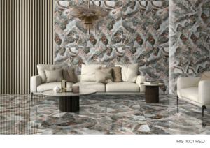 Azulejos de porcelana con superficie irisada en tamaño 60x120cm 600x1200mm 24x48 para proyectos de diseño de paredes y suelos interiores de lujo. - Product Image 4
