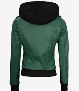 Vintage <b>leather</b> <b>winter</b> <b>jacket</b> Premium casual <b>leather</b> <b>jacket</b> Custom women <b>leather</b> <b>jacket</b> Women's <b>winter</b> <b>leather</b> coat Outerwear - Product Image 2