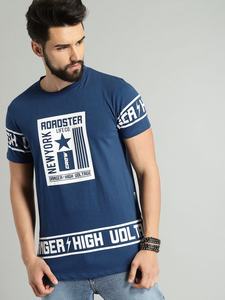 T-shirt pour homme de qualité supérieure 100% coton pré-rétréci pré-lavé écologique coupe classique Top vente Impression personnalisée filé à l'anneau - Product Image 6