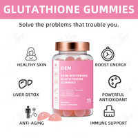 Glutathion Série Blanchiment Capsules Gommes Poudre Liquide Orale Gelée Éclaircissant La Peau Marque Privée