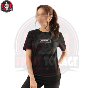 Camisetas de mujer para uso diario, de color negro sólido, hechas en Pakistán, con diseño único, precio competitivo y tela transpirable. - Product Image 5