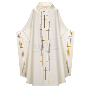 เสื้อคลุมของนักบวชในโบสถ์สำหรับผู้ชายเสื้อคลุมสั่งตัดคุณภาพสูง - Product Image 3