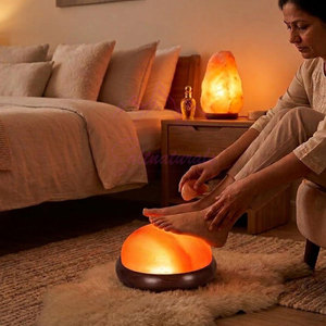 Lampe de sel himalayenne en forme de dôme, meilleur prix, décoration d'intérieur, lampe de sel himalayenne en forme de dôme à vendre - Product Image 6