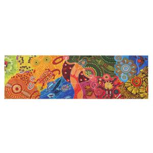 Runner da Tavolo Excelsa in Cotone Aborigeno 45x140 Cm Multicolore - Product Image 1