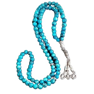 Rosarios Tasbih de resina de alta calidad, cuentas de oración coloridas hechas a mano para la reflexión musulmana del Ramadán y la devoción espiritual - Product Image 1