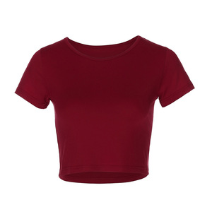 Women's Outdoor Sports <b>Crop</b> <b>Top</b> for Dance Running Yoga Breathable and Quick Dry Fitness <b>Top</b> - Product Image 6