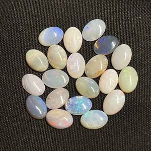 Ópalo Australiano Blanco Natural, Cabujón Ovalado, Piedra Preciosa Suelta de 5*7 MM, Certificado IGI, Alta Calidad, para Joyería, Pendientes, Fabricación de Colgantes - Product Image 5