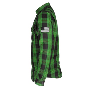 เสื้อเชิ้ตผ้าฟลานเนลสำหรับผู้ชาย แห้งเร็ว กันลม สำหรับขี่มอเตอร์ไซค์ แบบ OEM ป้องกันได้ ขนาดสั่งทำ - Product Image 5