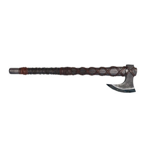 Hacha Profesional de Alta Calidad con Mango de Madera y Hoja de Acero al Carbono y Inoxidable para Corte en Exteriores y Trabajos de Carpintería - Product Image 1