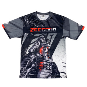 เสื้อยืดมวยปล้ำผู้ชายแบบซับลิเมชั่นสั่งทำพิเศษ ผ้าฝ้าย/ใยไผ่ คอกลม ทรงปกติ พิมพ์ลายทั้งตัว ระบายอากาศได้ดี แห้งเร็ว - Product Image 1