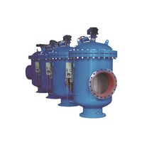 Filtre vertical automatique autonettoyant DN 150 à auto-évacuation pour la filtration des liquides dans les pipelines pétrochimiques