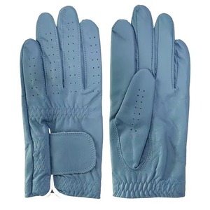 Gants de golf en cuir PU, respirants, antidérapants, avec sangle de poignet réglable, unisexes, pour le sport - Product Image 6