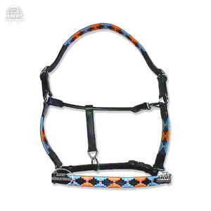 Top Horse Accessories Offres Polo Horse Halter en cuir véritable avec raccords en acier inoxydable Style de selle anglaise Noir Marron Vente en gros - Product Image 1