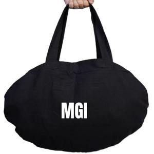 Bolsa de Compras Multiusos de Alta Calidad, Extra Grande, 100% Algodón Calico, Ecológica, Reutilizable, con Cierre de Cremallera, para la Playa o el Hombro - Product Image 1