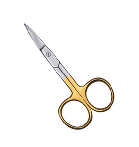 Tijeras profesionales de acero inoxidable para cutículas, con punta extra afilada, para piel muerta, en estilos personalizados. - Product Image 2