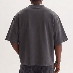 เสื้อยืดคุณภาพสูง สวมใส่สบาย สีพื้น ผ้าฝ้าย 100% ลายเรียบ แห้งเร็ว แฟชั่นฤดูร้อน น้ำหนักเบา - Product Image 3