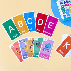 Cartes Premium LearnPlay Alphabet Animaux Fruits : Stimulez la Créativité, Impressions Sûres sur Papier Épais, Favorise le Développement Précoce des Enfants - Product Image 4