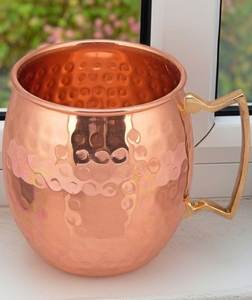 Copper <b>beverage</b> mug <b>set</b> magnolia retreat cups reusable premium cocktail <b>serving</b> durable collection mugs - Product Image 4