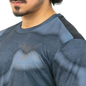 เสื้อยืดออกกำลังกายผ้าฝ้ายราคาประหยัด เนื้อผ้าทนทาน เสื้อยืดออกกำลังกายผู้ชาย เสื้อยืดออกกำลังกายผู้ชายใส่สบาย - Product Image 5