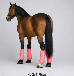 Bottes de protection équestres en néoprène de qualité supérieure, absorbant les chocs, respirantes, durables, pour la protection des jambes, fourniture OEM - Product Image 5