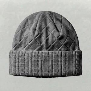 Gorro de Punto Jacquard de Lana Reversible Unisex Personalizado CHALASA SPORTS CS-BC-38, Multifuncional, Cálido para Otoño e Invierno, con Bordado - Product Image 6