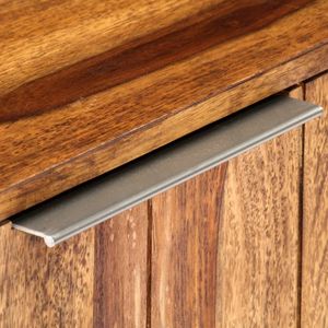 Supporto TV Sheesham in legno massello 55.1 \ "x11.8 \" x15.7 \ "eleganti e durevoli supporti TV - Product Image 5