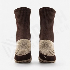 Quality Cushioned Crew Sports <b>Socks</b> Breathable Moisture Wicking Hiking Outdoor Athletic Comfort Soft Performance Customized - Product Image 2