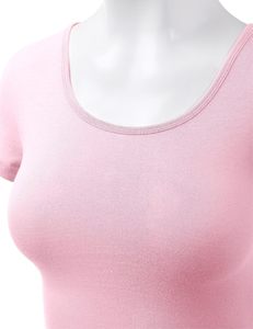 Camiseta Corta de Moda para Mujer, Precio Económico OEM, Súper Calidad, Logotipo/Colores Personalizados, Top en Tendencia, Gran Venta - Product Image 5