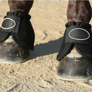 Botas de protección para caballos Overreach, de neopreno transpirable, de lujo, para equitación, con embalaje personalizado, herramientas ecuestres, modelo - Product Image 4