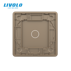 Panneau en verre gris 2.5D, taille 80mm*80mm, un bouton, un module, nouveau type - Product Image 6