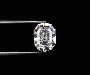 OM GEMS Diamante Cultivado en Laboratorio con Certificado IGI, Corte Escalonado Único y en Tendencia, Ovalado de 1ct, 2ct, 3ct, EF VVS-VS, HPHT CVD, Perforado con Láser - Product Image 1