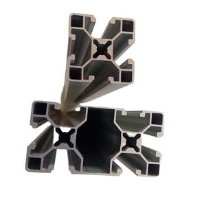 Perfil de Extrusión de Aleación de Aluminio con Ranura en T SHALUMI M180 Serie 6000, Tolerancia del 1%, Decoraciones Phu Tho, Doblado, Corte, Soldadura - Product Image 3
