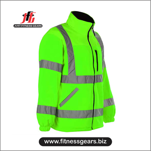 JUST FITNESS GEARS JFG-WJ-2234 Winter <b>Men</b> Hooded High-Visibility Work <b>Jacket</b> Canvas Custom Logo/Color Breathable Eco-Friendly - Product Image 4