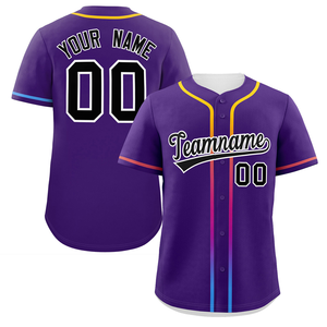 Maillot de baseball noir personnalisé à boutons, uniforme d'équipe sublimé, t-shirt de sport en polyester anti-humidité, OEM ODM - Product Image 6