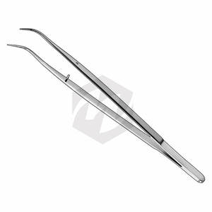 Pince à pansements dentaire de qualité supérieure avec bec dentelé, pince à coton, forceps chirurgical, usage professionnel dentaire - Product Image 2