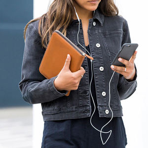 Portafolio Multifuncional Personalizado de Cuero PU, Carpeta de Documentos con Cierre, Portafolio de Viaje y Trabajo - Product Image 5