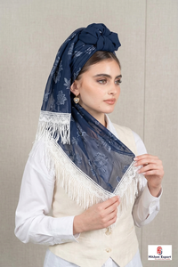 Luxury Womens Printed Silk Scarf Custom Digital <b>Print</b> Soft Lightweight Square Headscarf Fashion <b>Accessory</b> Wholesale Bulk - Product Image 5