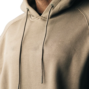 Vente en gros de sweat à capuche surdimensionné pour homme, coupe athlétique, en molleton de coton épais, avec logo personnalisé - Product Image 4