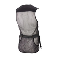 Gilet de tir en argile et maille, conçu sur mesure par des professionnels, conçu pour la chasse en plein air avec une construction fonctionnelle durable