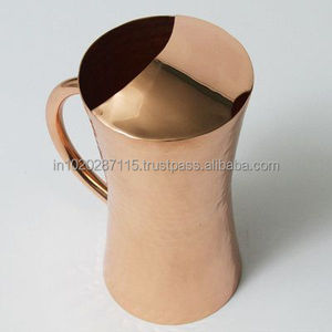 Jarra de cobre puro de diseño para la decoración de cocinas modernas combina los beneficios para la salud del agua de cobre con un estilo de lujo estético. - Product Image 2