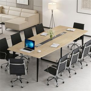 Modern and Natural Style Conference <b>Table</b> <b>Office</b> Desk-<b>Table</b> Only - Product Image 1