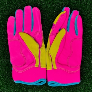 Yellow Full Finger Polyester/Cotton Safety <b>Gloves</b> with Camouflage Pattern Hook Loop Closure Waterproof Breathable Outdoor Unisex - Product Image 5