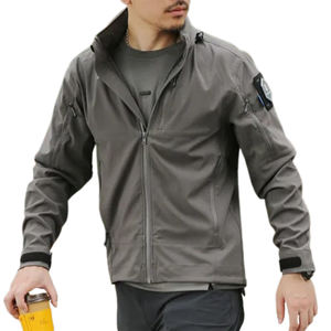 Ropa de Caza Impermeable y Duradera de Tela Resistente, Precio de Fábrica al por Mayor, Chaqueta Softshell para Senderismo y Camping, Ropa Exterior para Pesca - Product Image 5